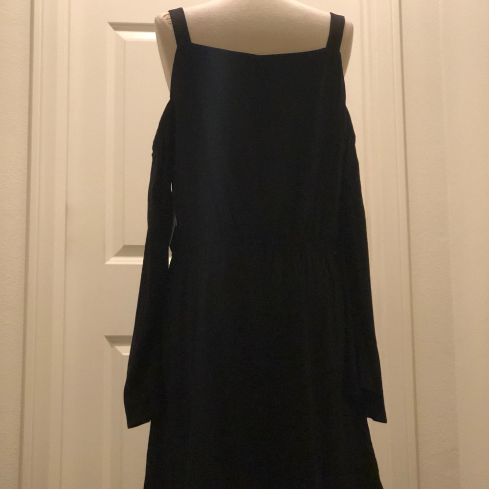 🆕JustFab Cold Shoulder Dress Size Large - Picture 4 of 4